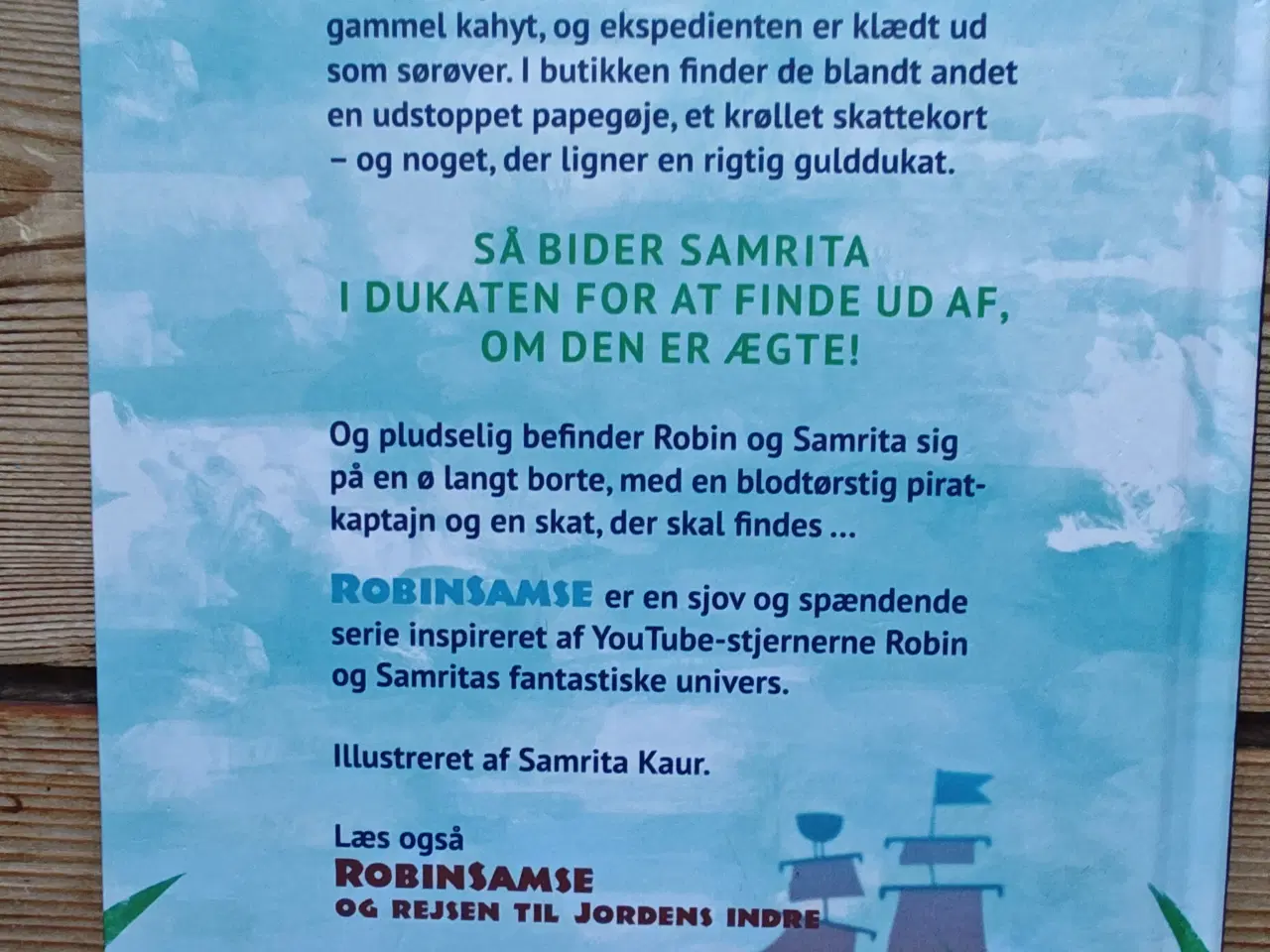 Billede 2 - RobinSamse på Skatteøen BOG