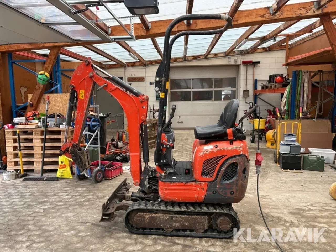 Billede 4 - Elektrisk minigraver Kubota K008-3
