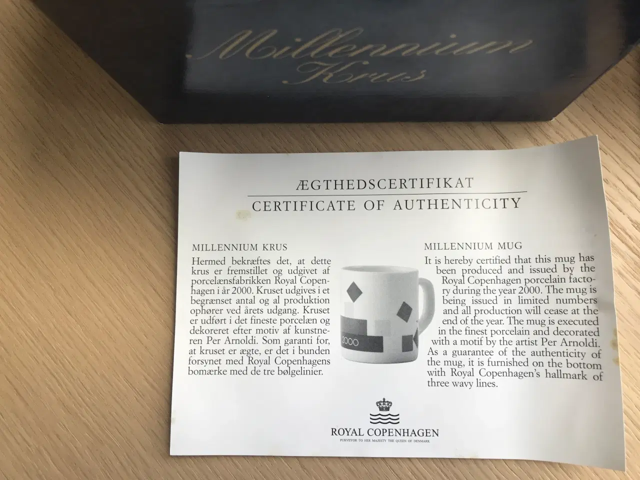 Billede 4 - Millennium Krus 2000 - Royal Copenhagen