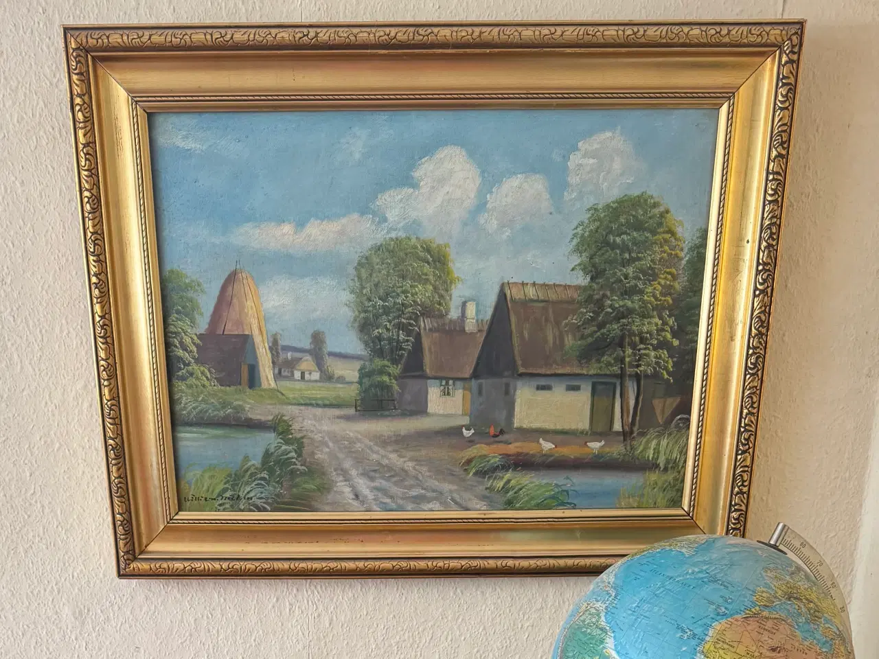 Billede 1 - Maleri af William Nielsen 