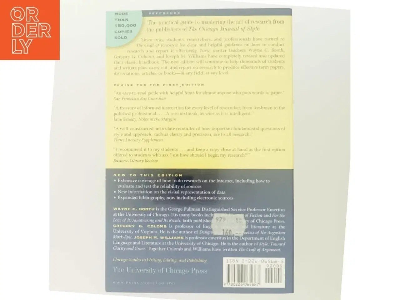 Billede 3 - The craft of research (Bog)