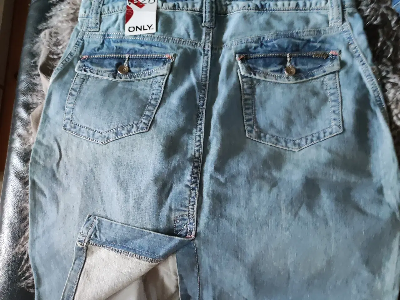 Billede 5 - Ny Cowboy nederdel jeans str M 38
