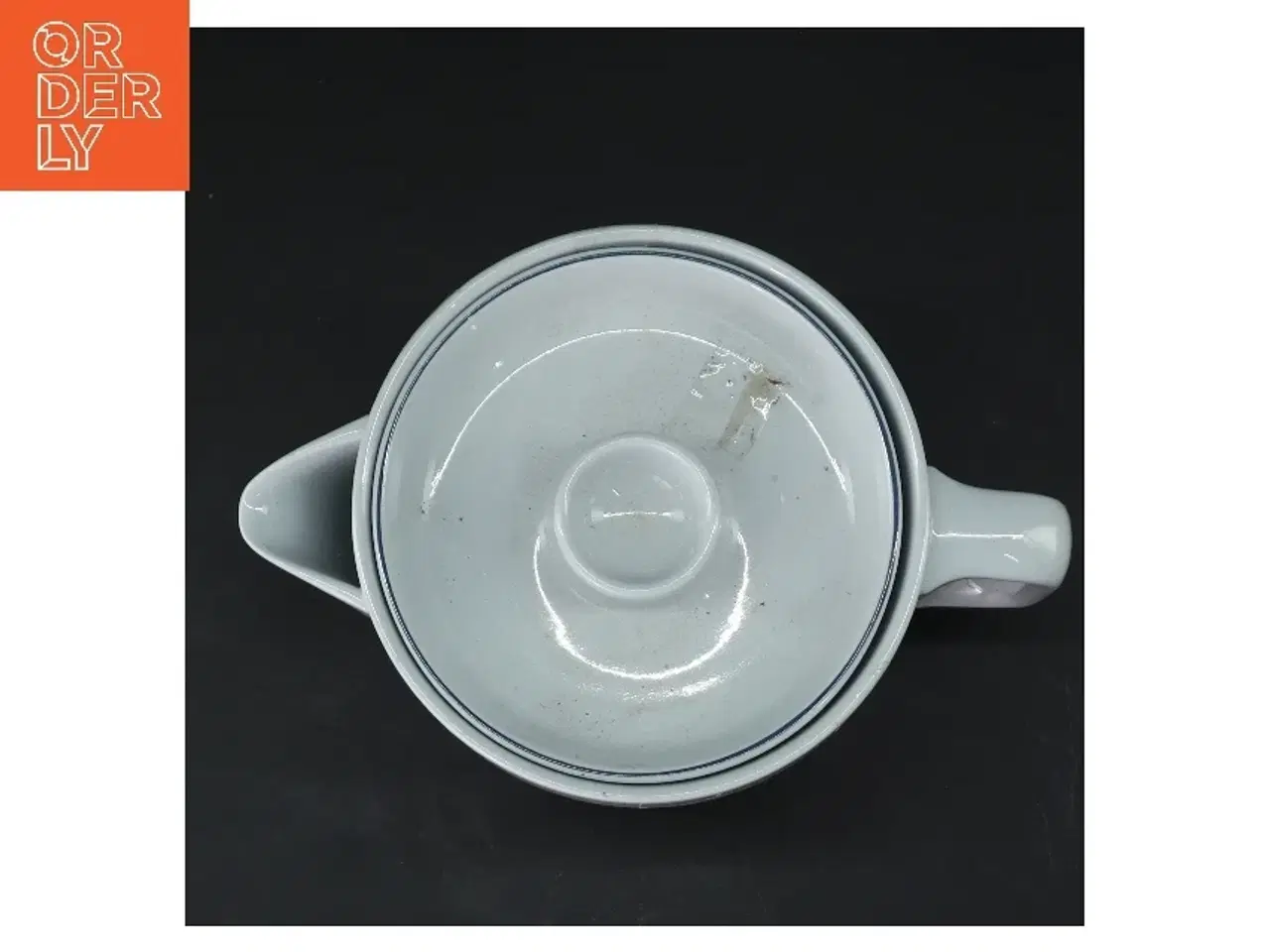 Billede 5 - Porcelæn tekande fra blå kant(str. 12,5 cm) fra aluminia