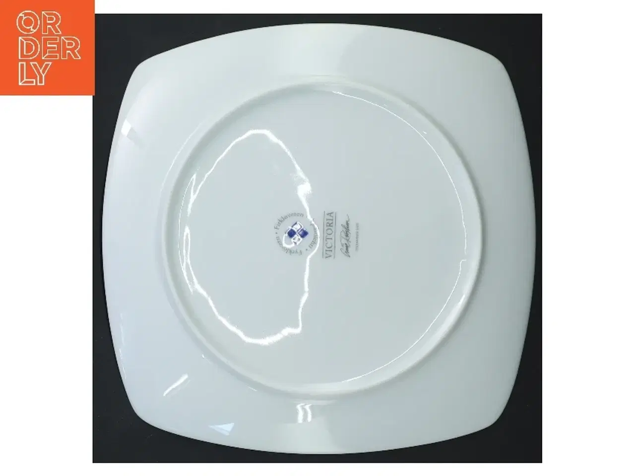 Billede 2 - Firklveren Vict&#243;ria tallerkner (str. ø 20 cm, 6 styk cm)