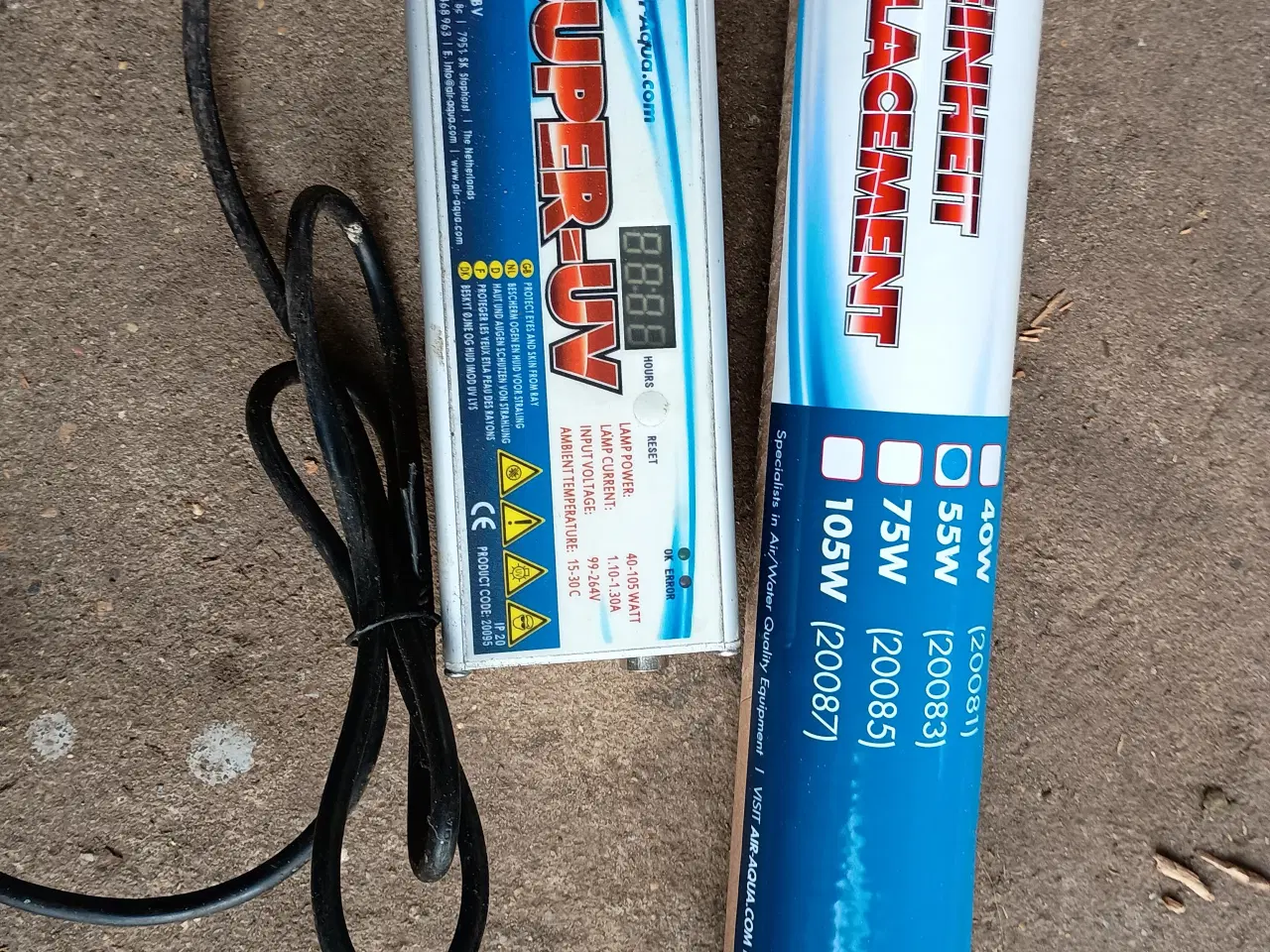 Billede 1 - UV_Lys til havedam 