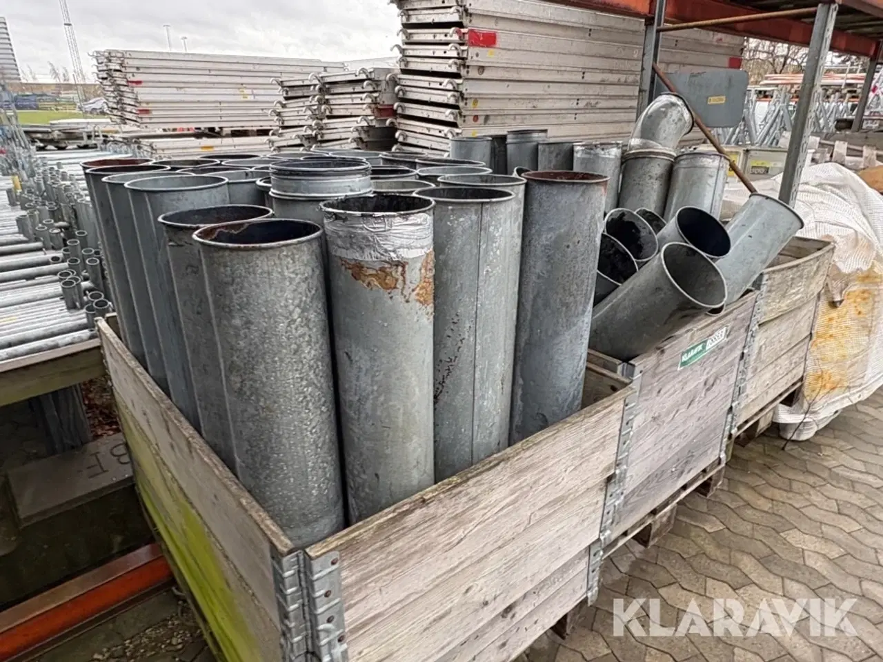 Billede 2 - Kornrør Kongskilde OK160 - 45 styk