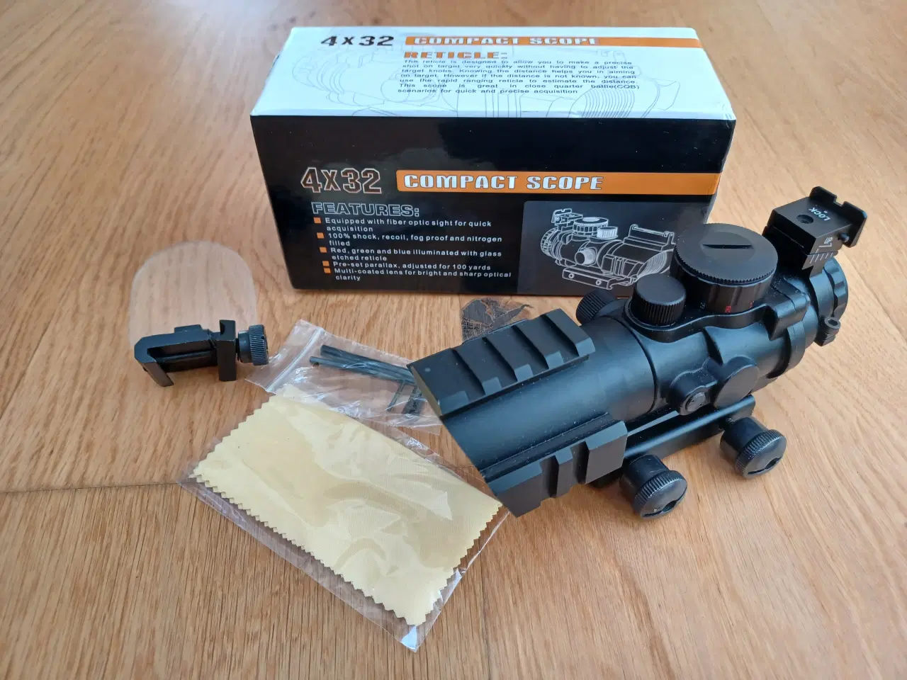 Billede 1 - 4x32 Compact Scope + beskyttelsesglas
