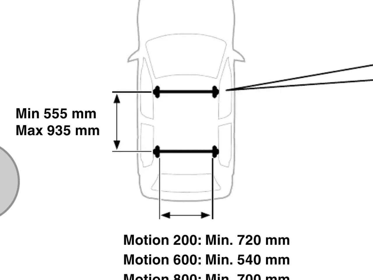 Billede 5 - UDLEJES - Thule Motion 800 tagboks - 460 liter.