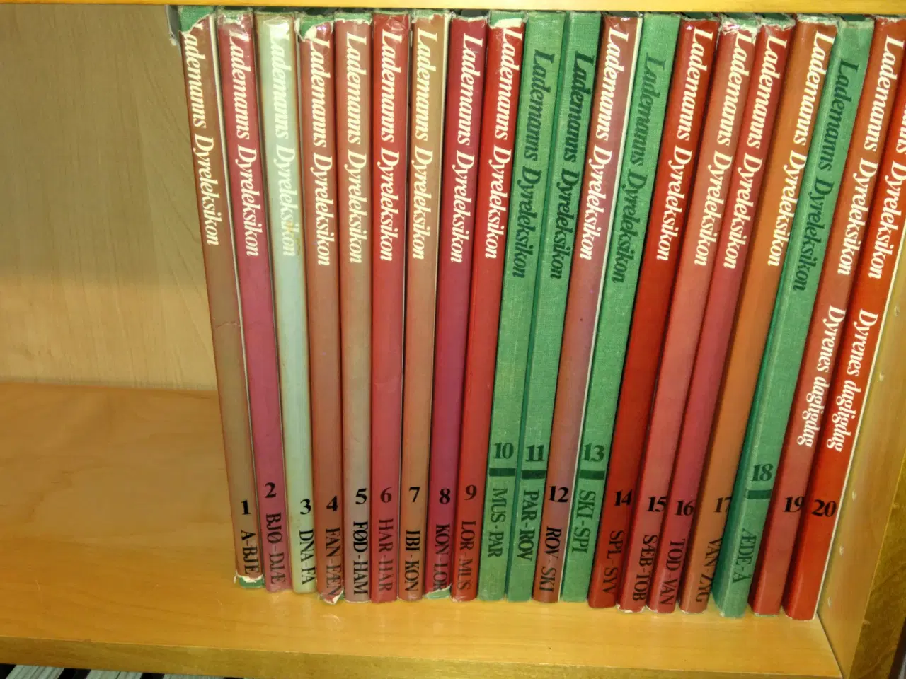 Billede 1 - Lademanns Dyreleksikon. 