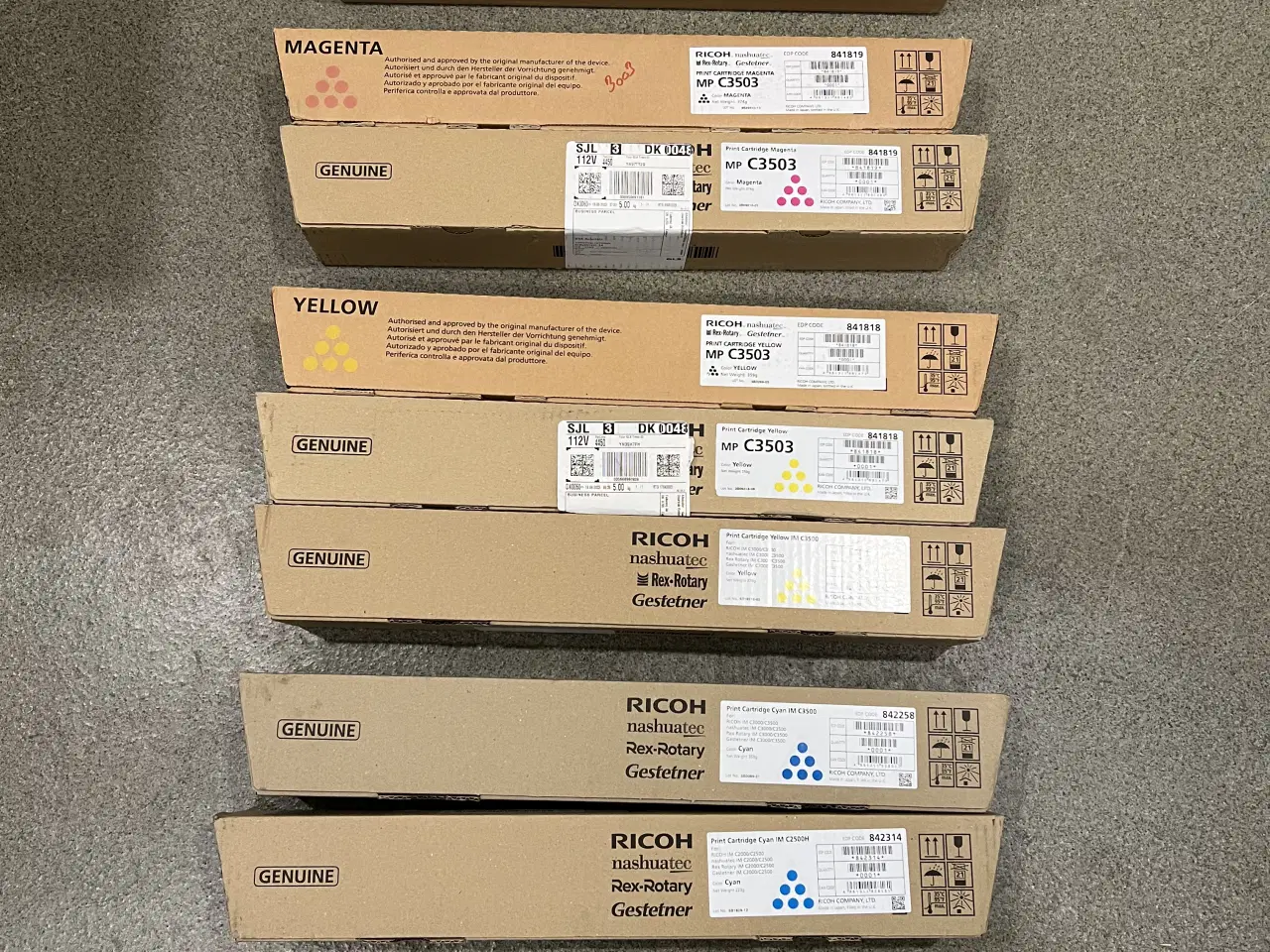 Billede 1 - Ricoh originale tonere og tromler til printer/kopi