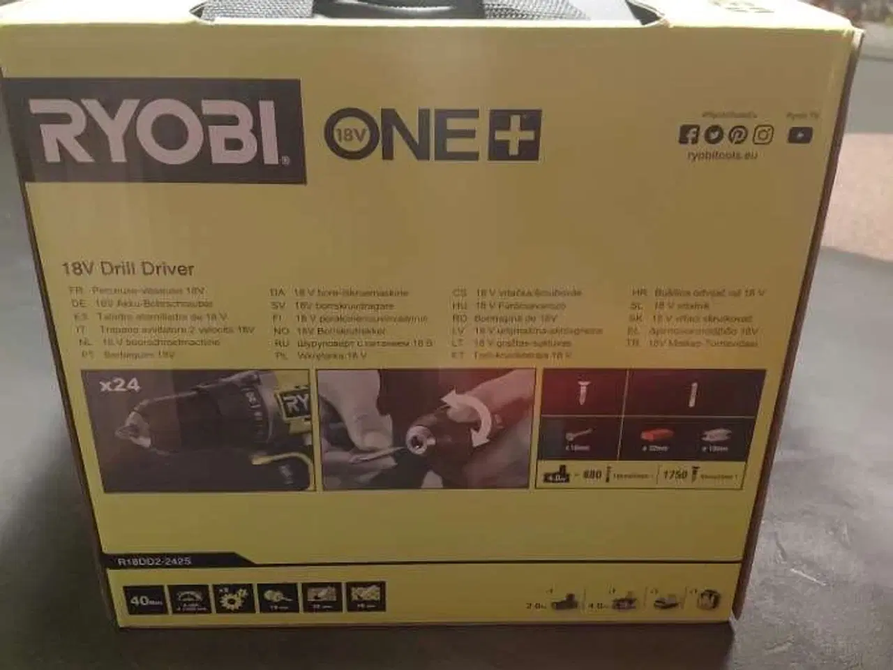 Billede 3 - RYOBI ONE R18DD2-242S