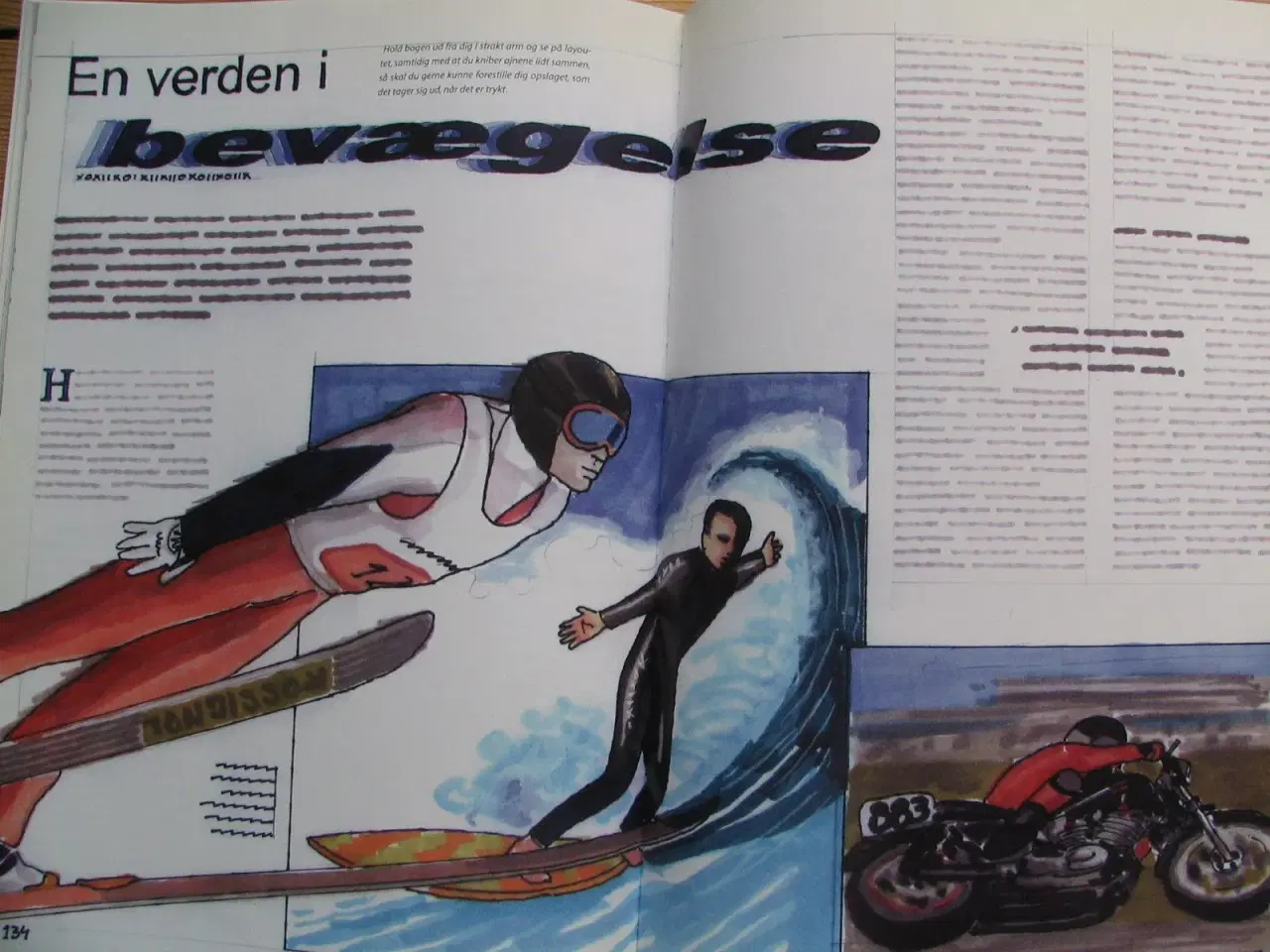 Billede 7 - Pernille Hansen. Det tegnede layout