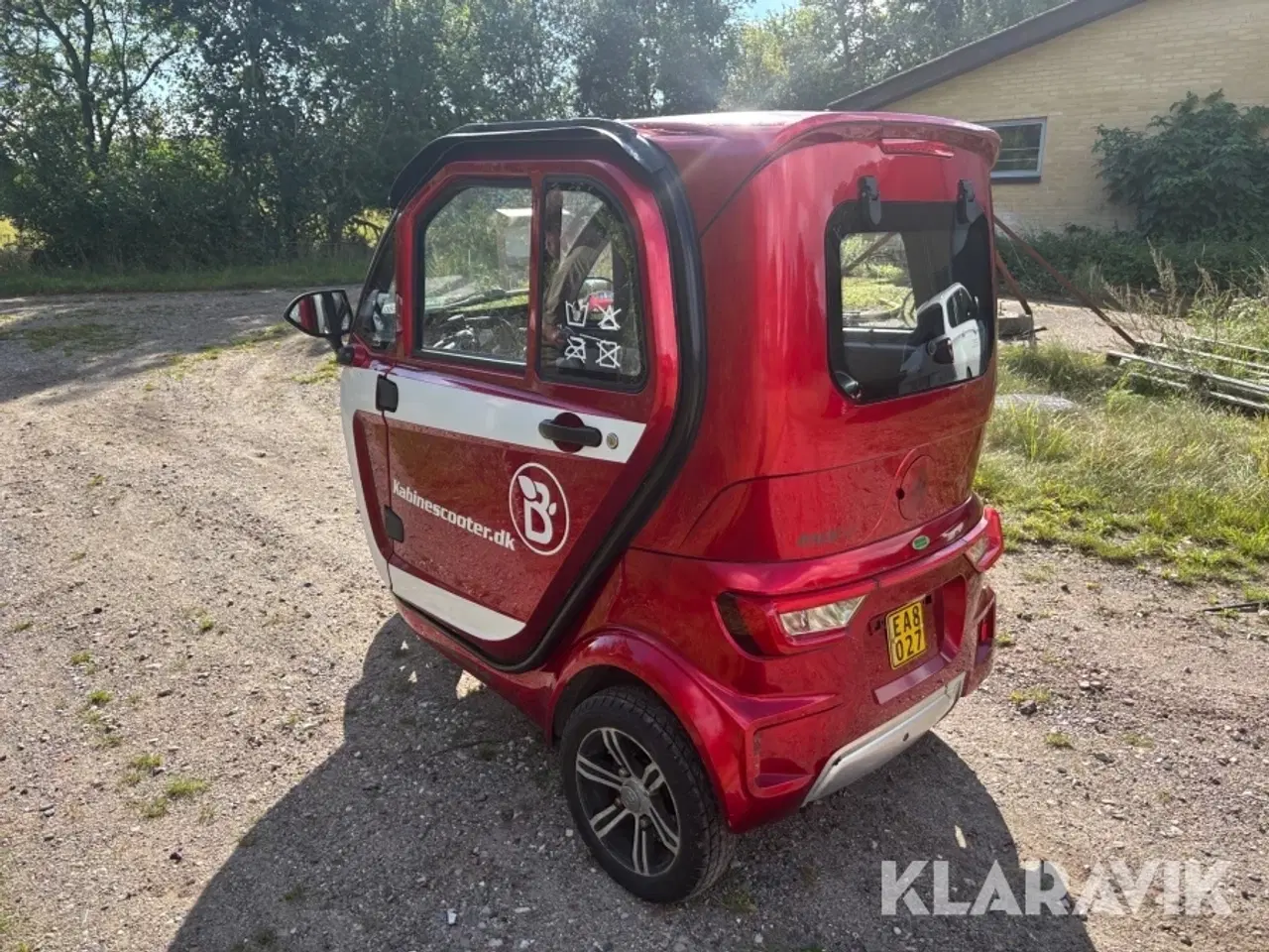 Billede 3 - Kabinescooter Bach 25 Tria – godkendt til 2 personer