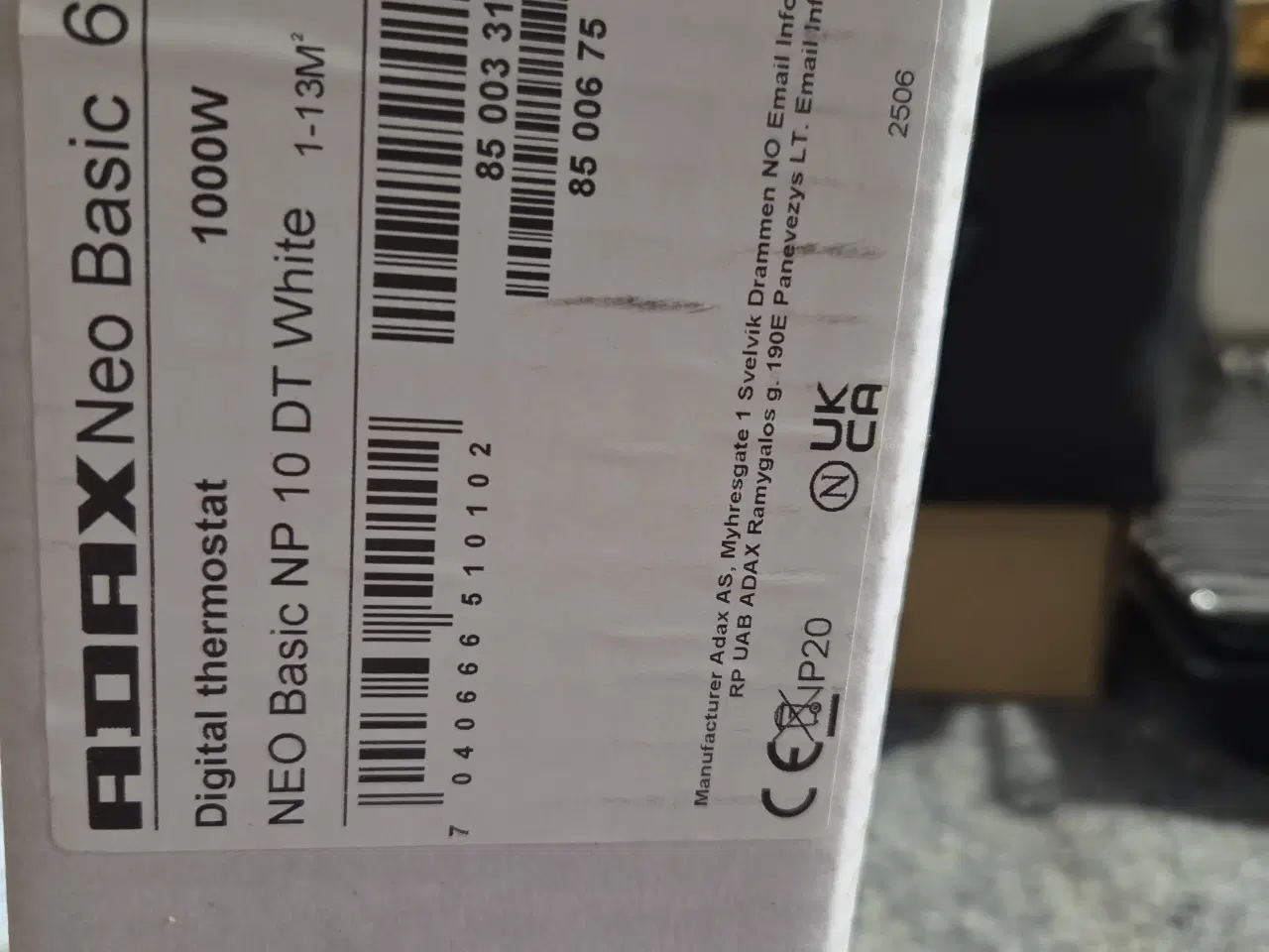 Billede 2 - Ny elradiator 