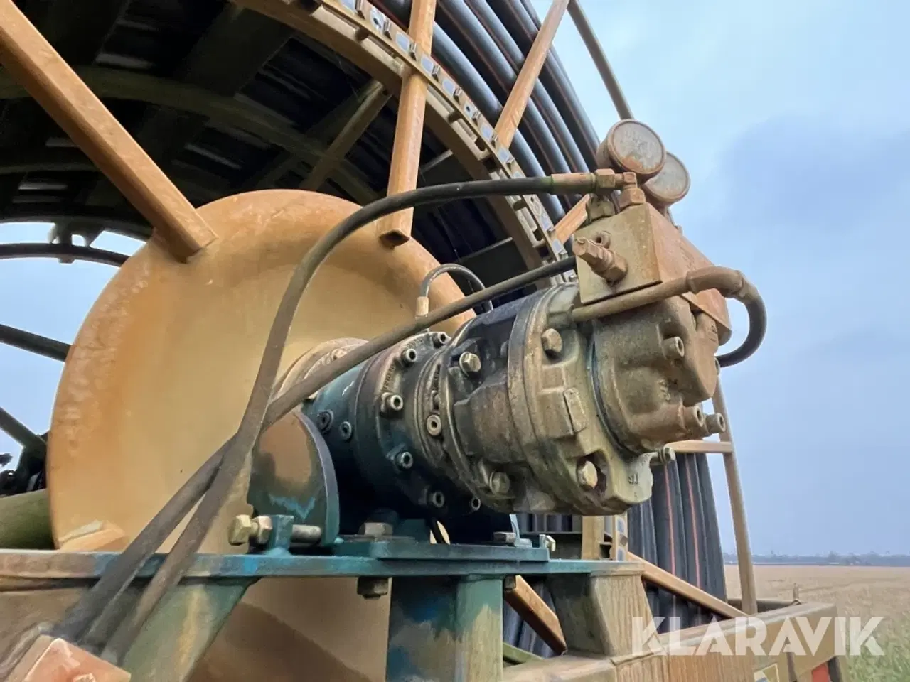 Billede 11 - Vandingsmaskine Fasterholt FM480 Hydro med 110x700 meter slange