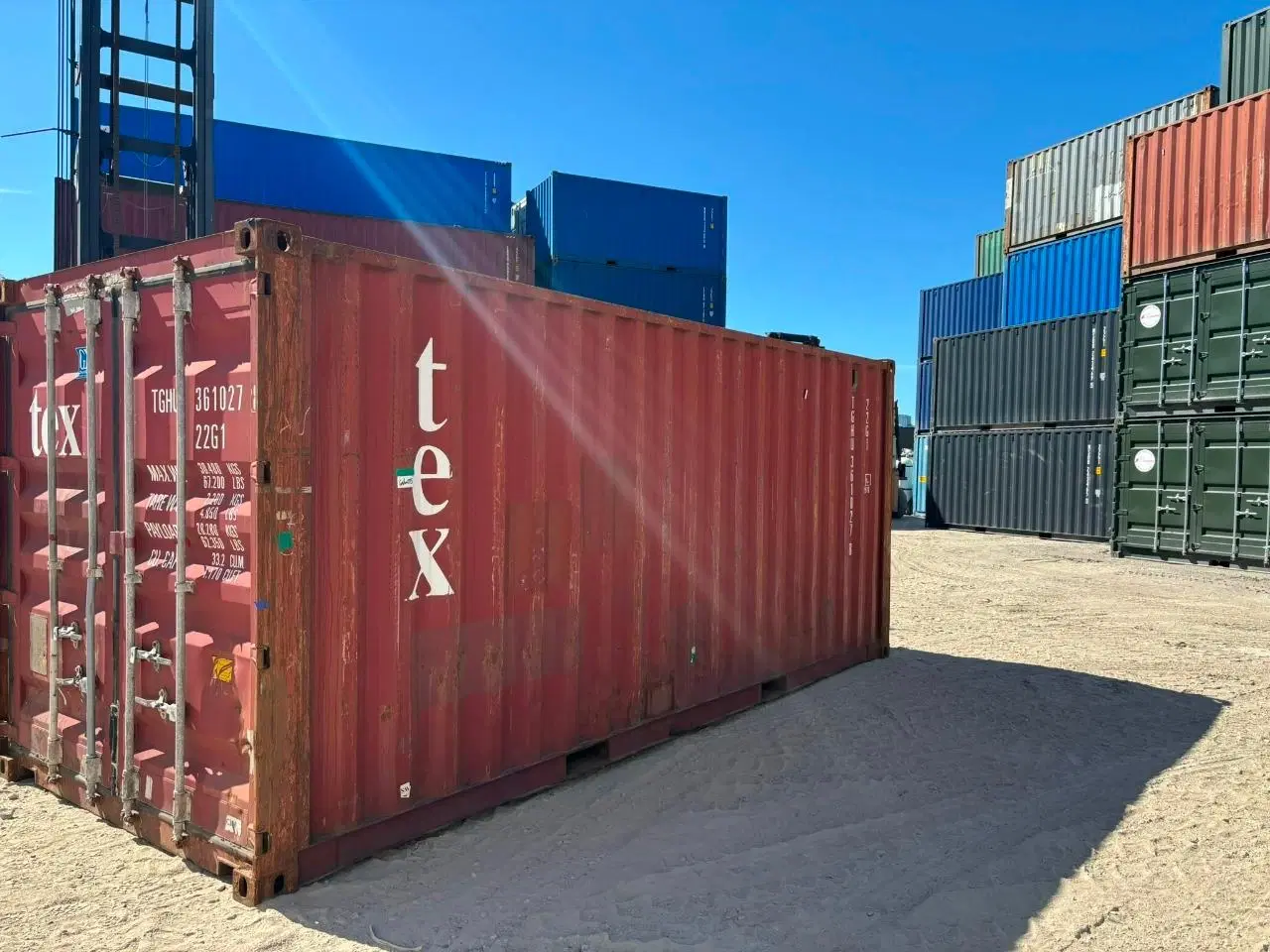 Billede 4 - 20 fods Container- ID: TGHU 361027-8