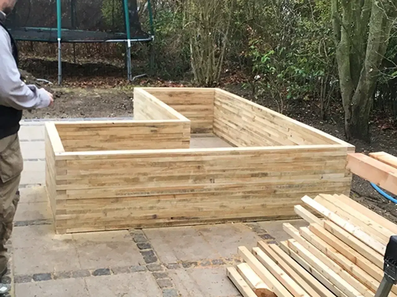 Billede 6 - Højbede, egetræ - byggesæt