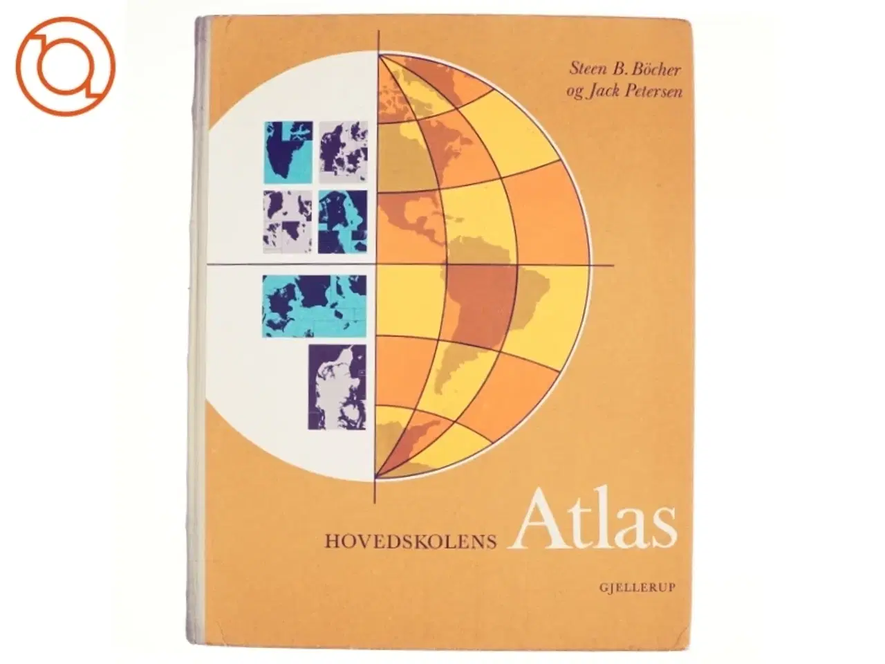 Billede 1 - Hovedskolens Atlas fra Gjellerup