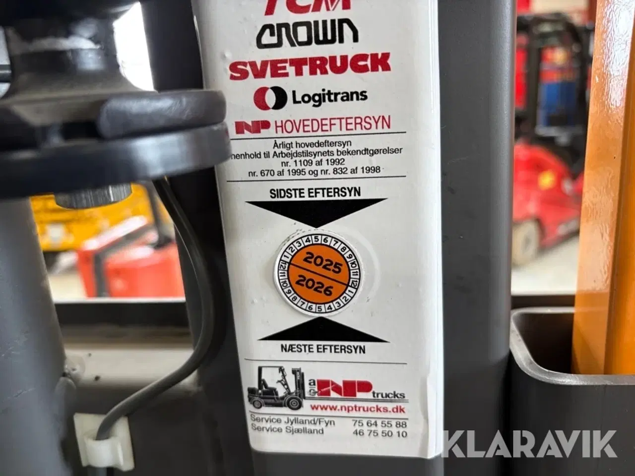 Billede 9 - Smalgangstruck Crown TSP6000-1.0 med lader