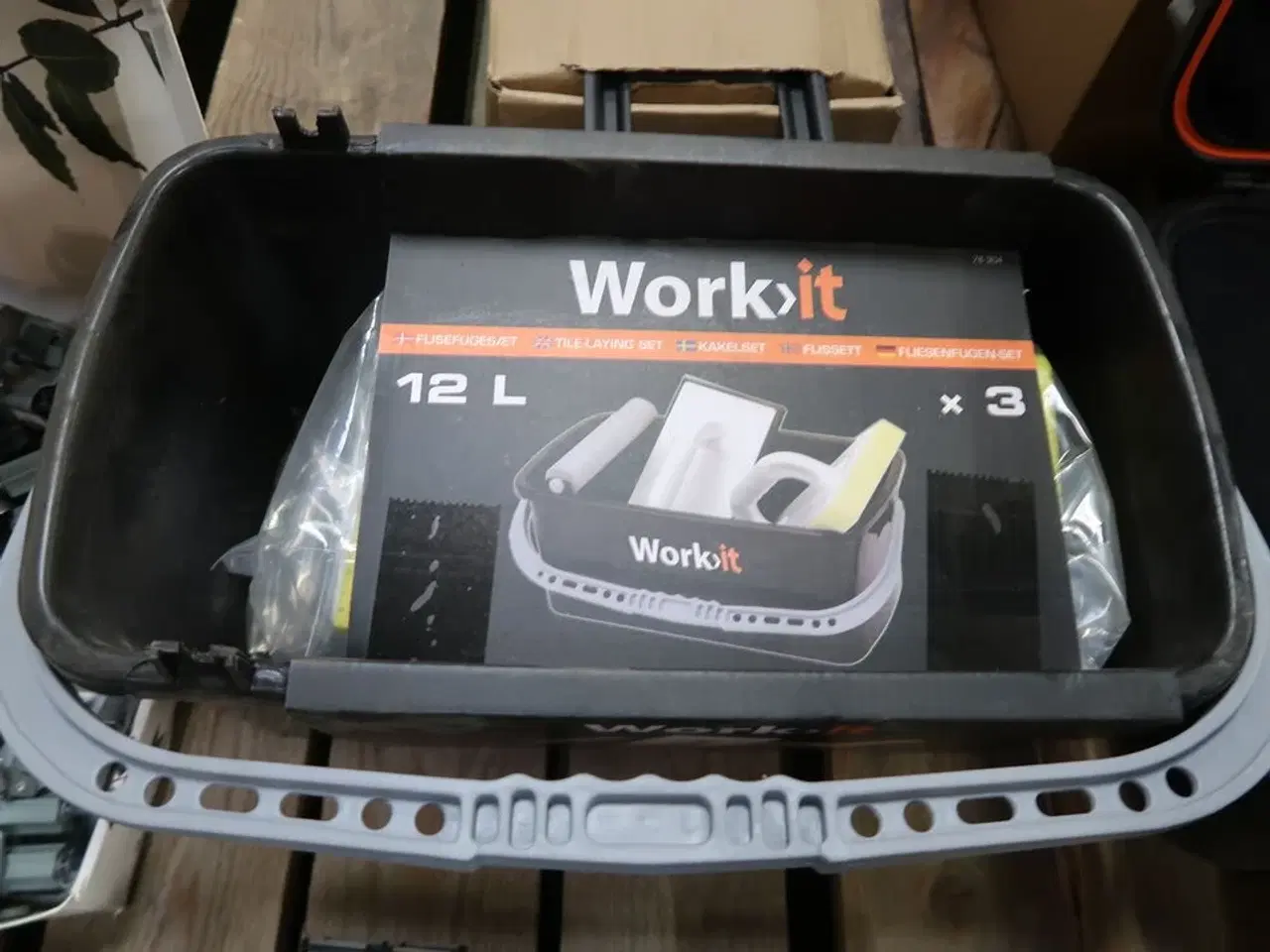 Billede 3 - 2 pk. Work>it® flisefugesæt 3 dele