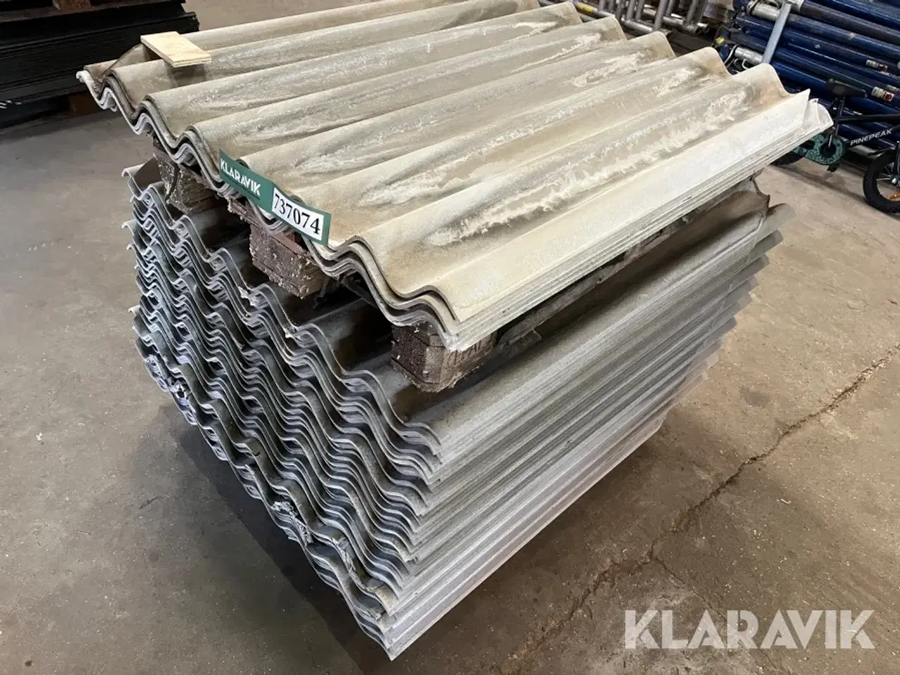 Billede 1 - Tagplader eternit B6 79 styk