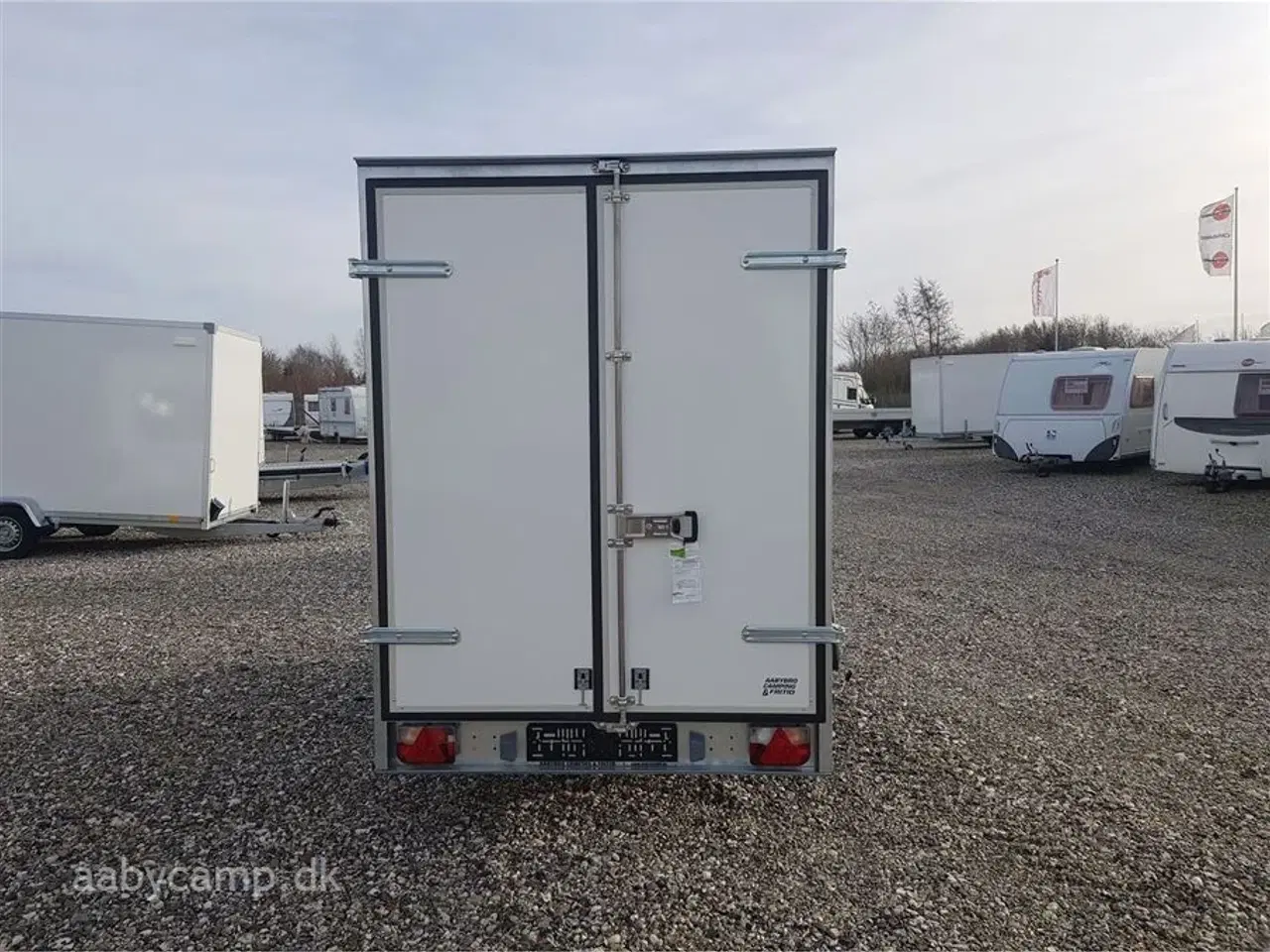 Billede 3 - 0 - Blyss Cargo F1330HL med Døre   Sandwich Cargo trailer str. 305x151 cm med 2 døre Top kvalitet