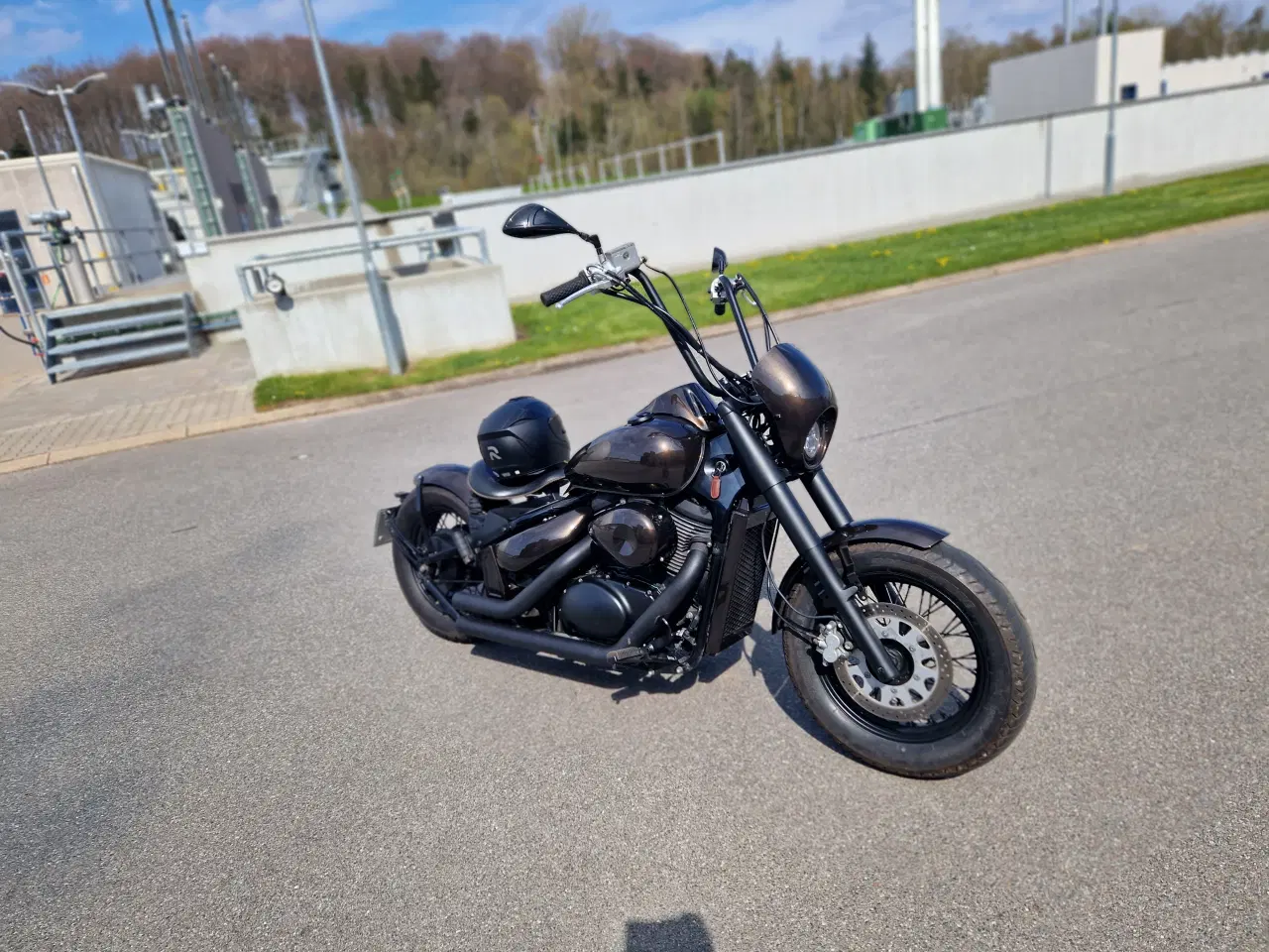 Billede 2 - Suzuki vl800 ombygget fra chop up