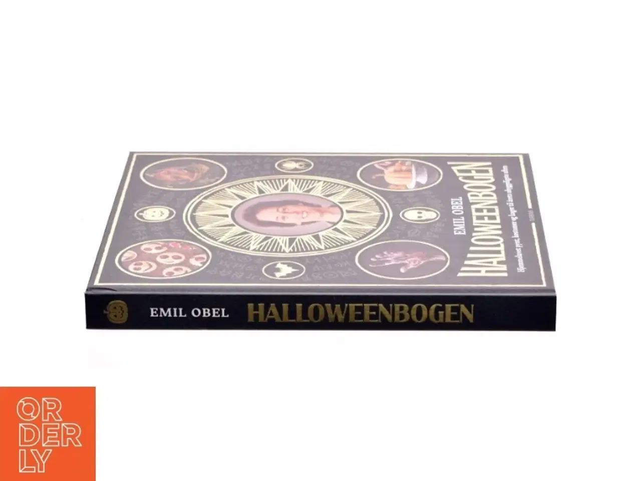 Billede 2 - Halloweenbogen : hjemmelavet pynt, kostumer og kager til årets uhyggeligste aften af Emil Obel (f. 2001) (Bog)