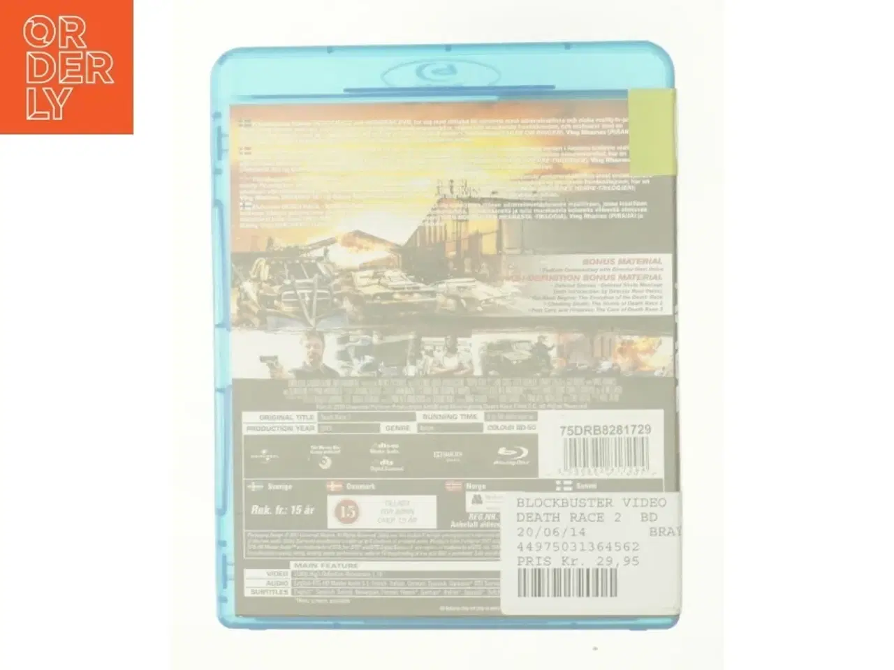 Billede 2 - Death Race fra DVD