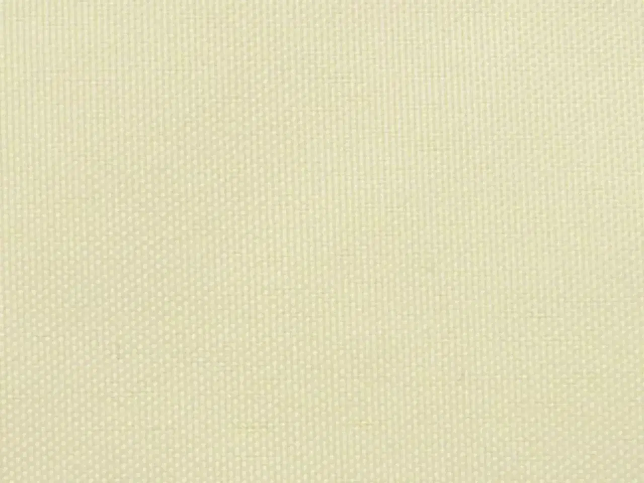 Billede 2 - Solsejl Oxfordstof firkantet 3,6 x 3,6 m cremefarvet