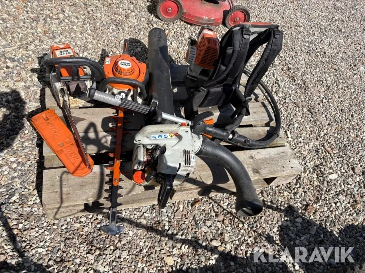 Billede 3 - Havemaskine lot Stihl, Shred Fr130T, Hs56C, 026