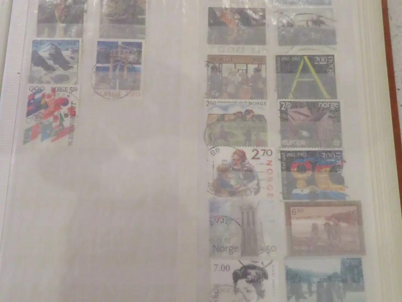 Billede 4 - Norge, 376 forskellige frimærker