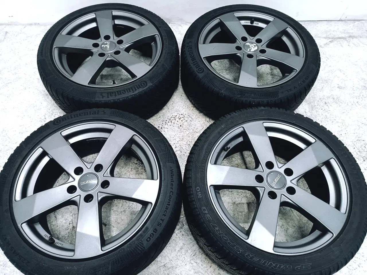 Billede 5 - 5x112 17" ET44 nav 66,6ø Dezent fælge inkl.TPMS