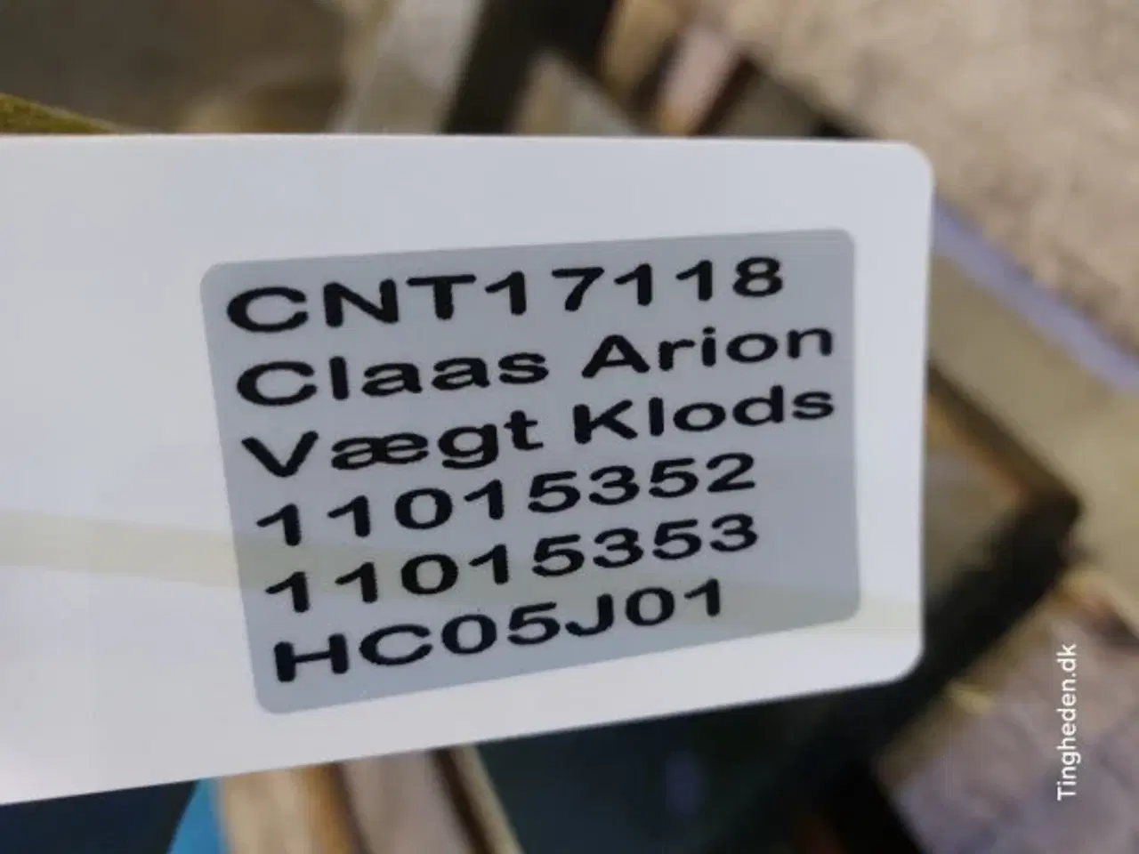 Billede 16 - Claas Arion Vægtklods 11015353