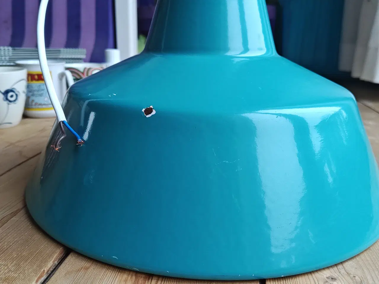 Billede 1 - Værkstedslampe loftlampe pendel Louis Poulsen