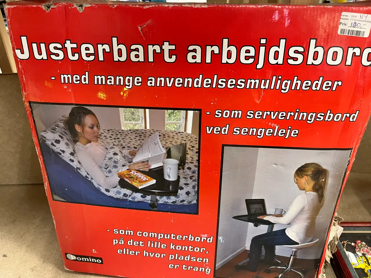 Billede 1 - Justerbart arbejdsbord 