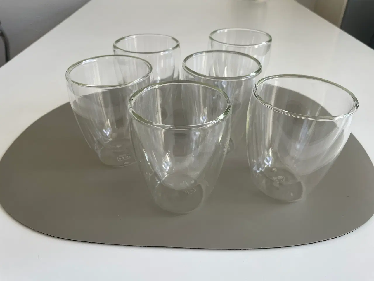 Billede 1 - Cappuccinoglas dobbeltvægget