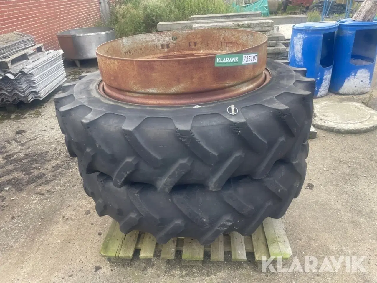 Billede 3 - Tvillingehjul Michelin 13.6R38