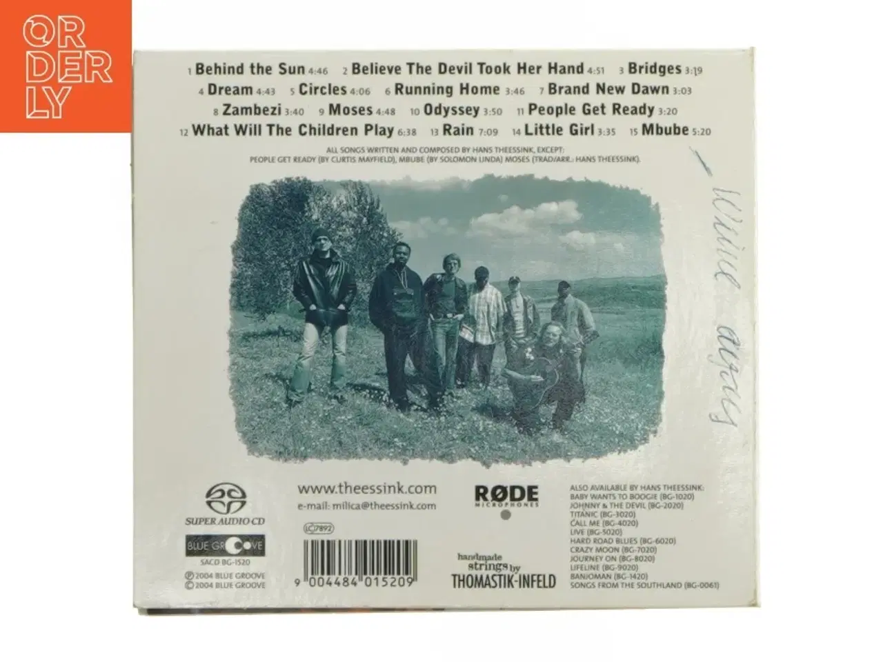 Billede 3 - Hans Theessink Band - Bridges CD