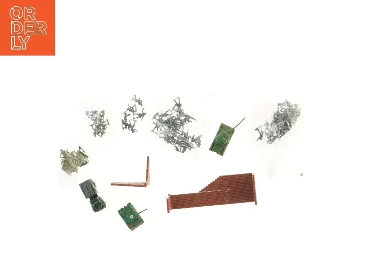 Billede 1 - Miniature militære legesæt (str. 6 cm)