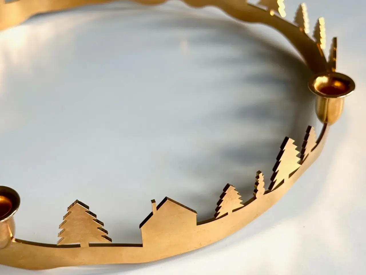 Billede 6 - Guldbelagt adventsstage