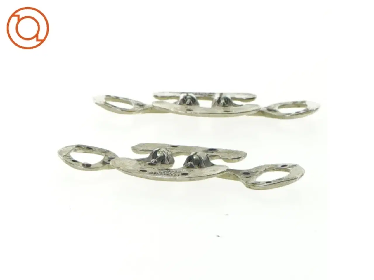 Billede 3 - skospænder i sølv (str. 8 x 4 cm)