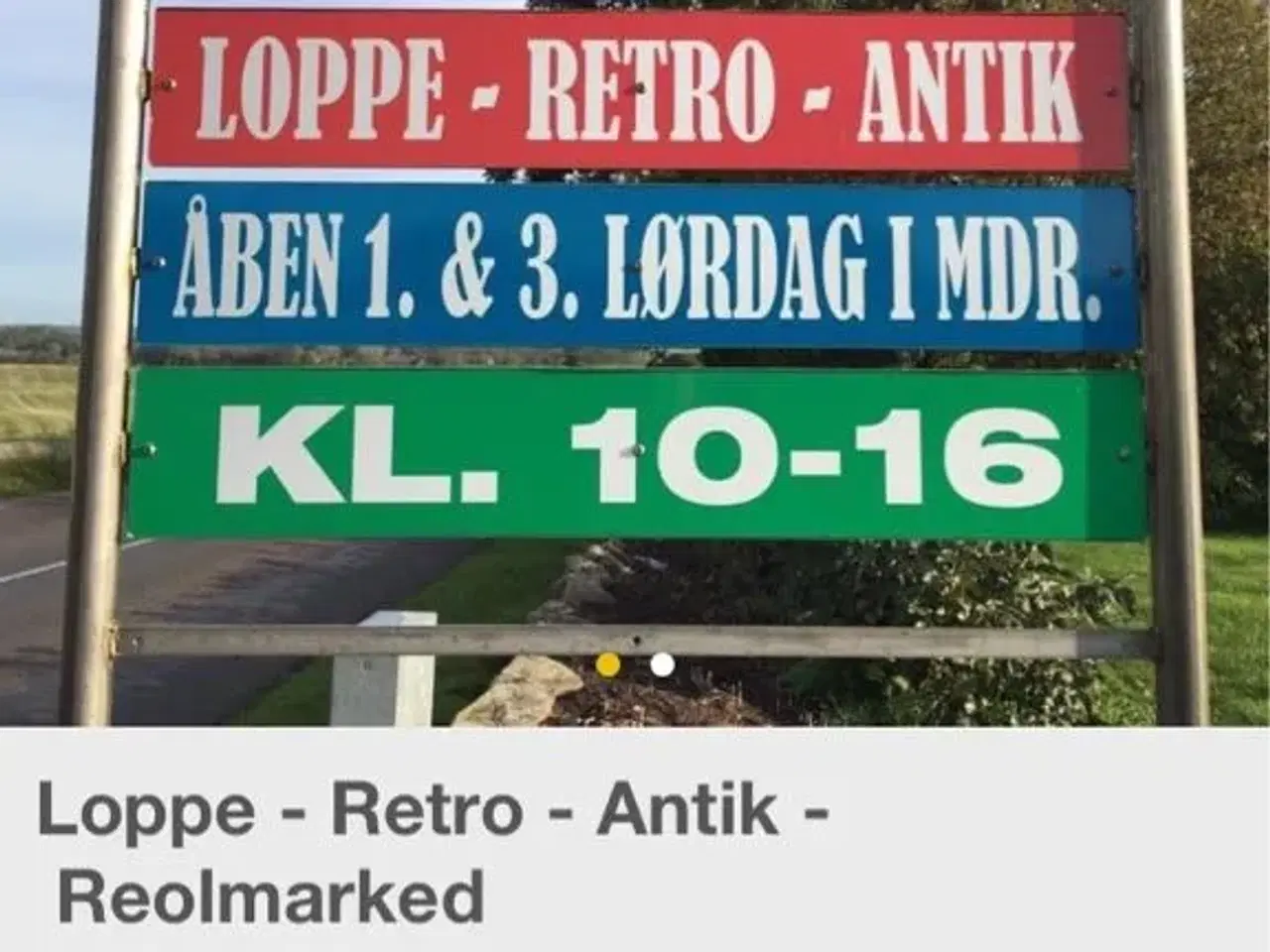 Billede 1 - loppemarked-Retro-Antik-Reolmarked