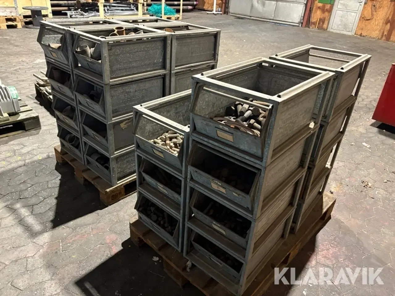 Billede 2 - Bolte og møtrikker inklusiv Opbevaringskasser - assorterede størrelse og type