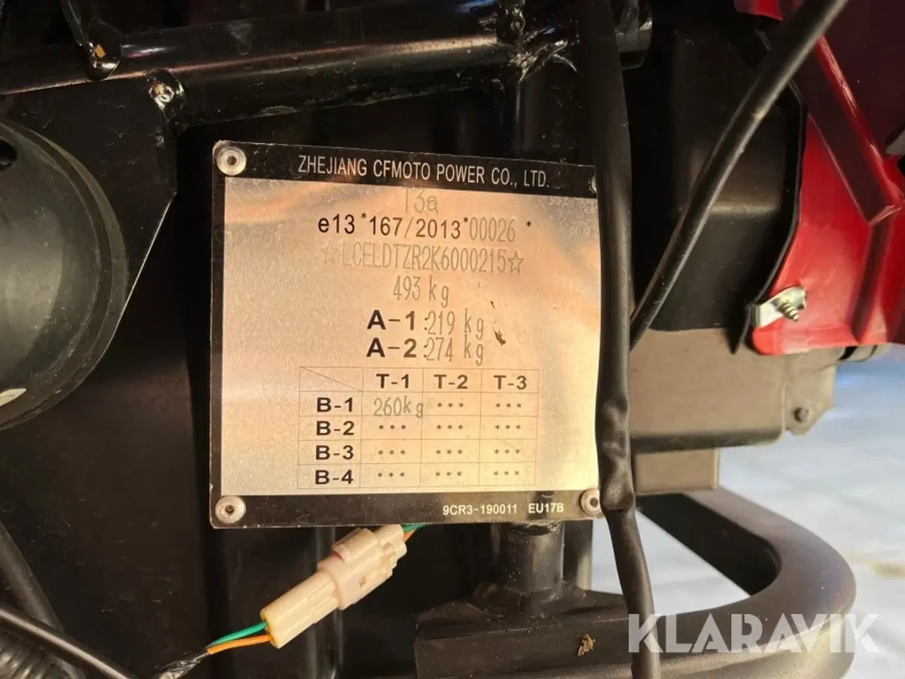 Billede 9 - ATV CFMOTO Cforce 520S