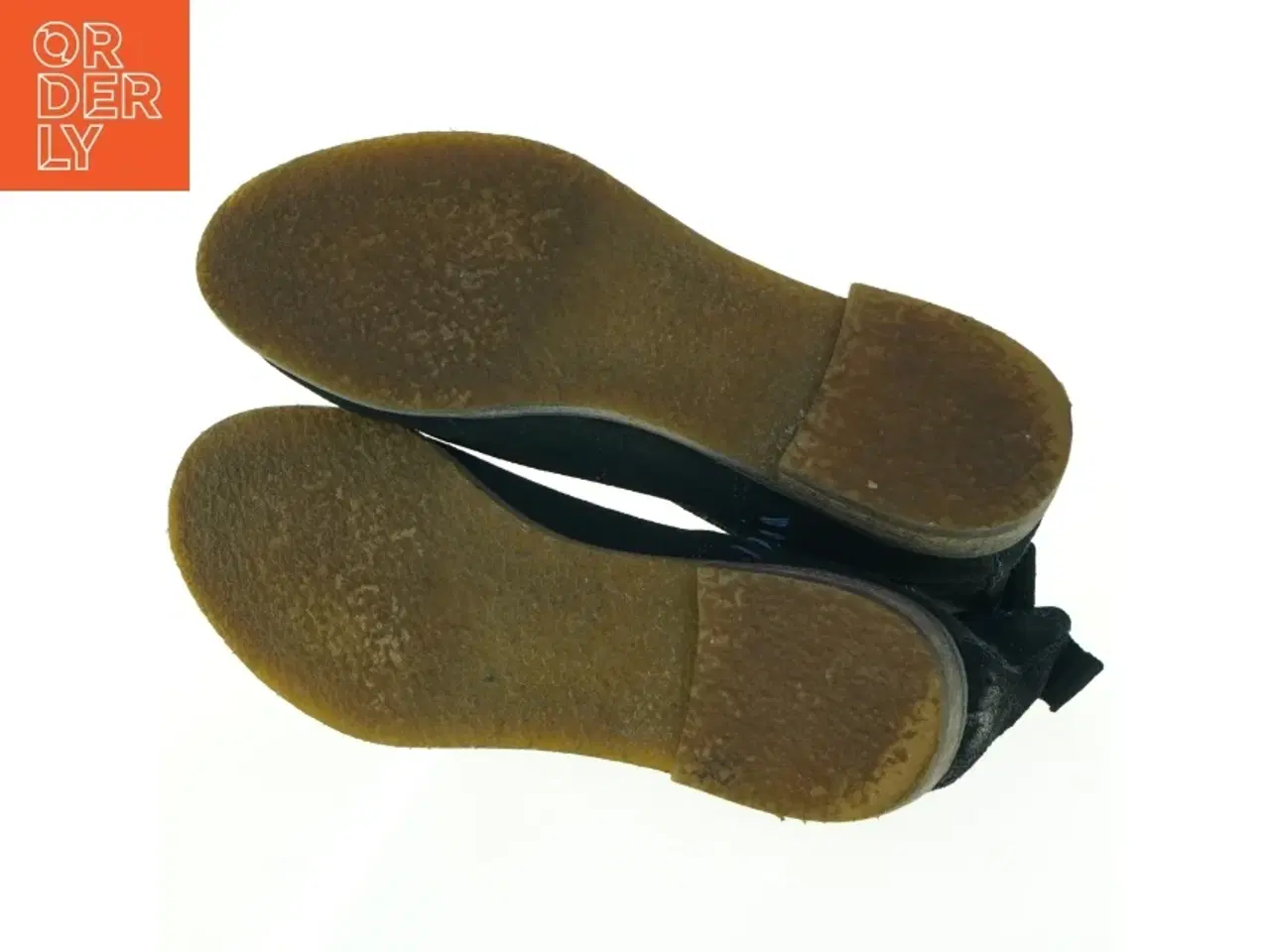 Billede 2 - Sorte chelsea-støvler i ruskind fra Chelsea Crew (str. 37)