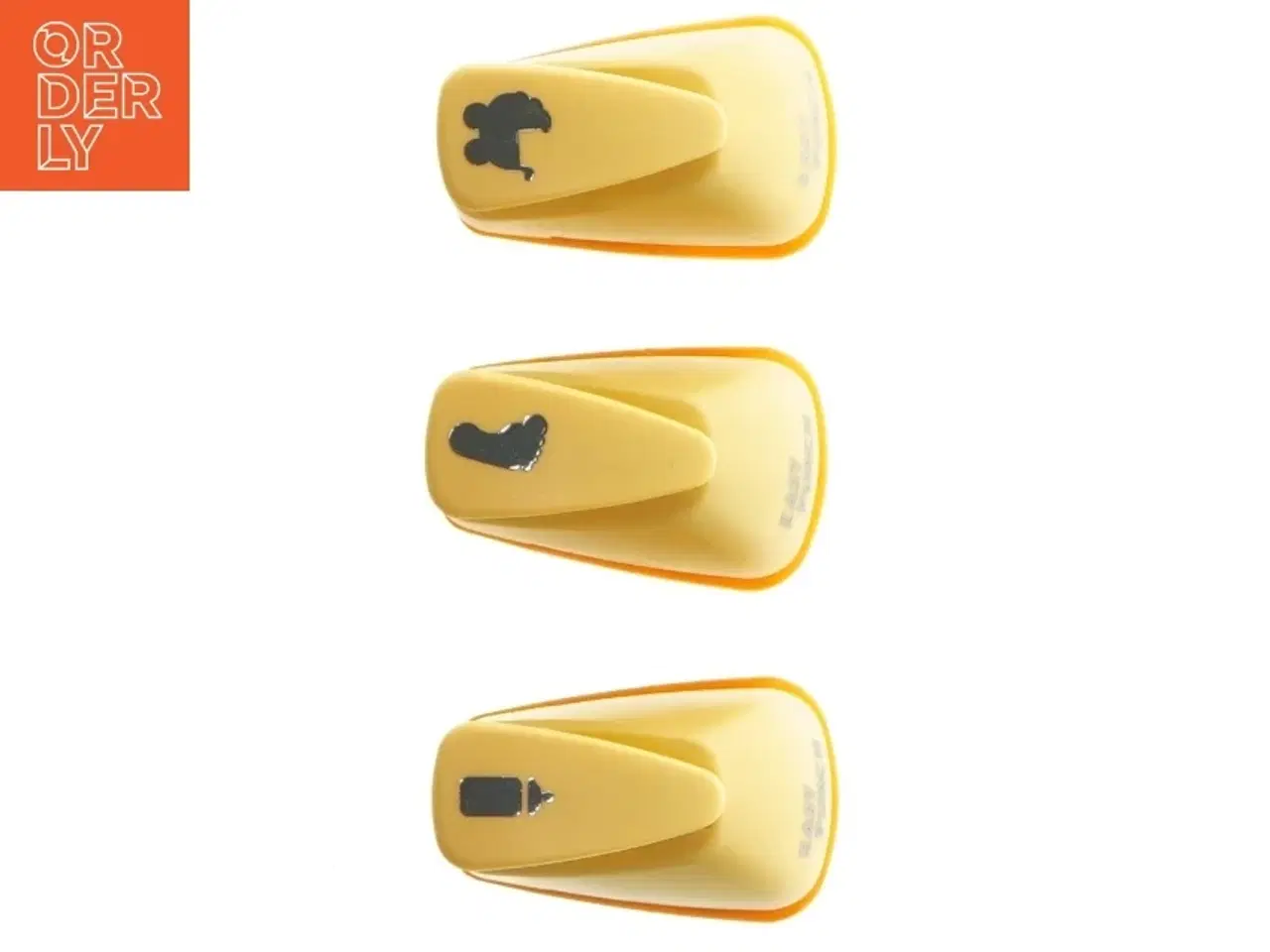 Billede 1 - Udstanser til papir med babymotiver (str. 6 cm)