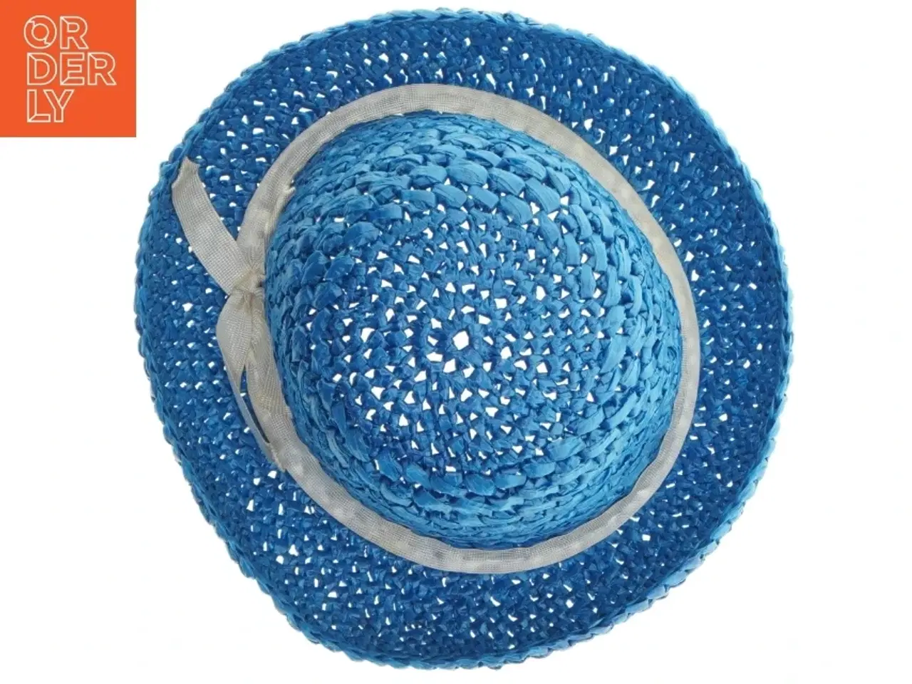 Billede 3 - Blå stråhat