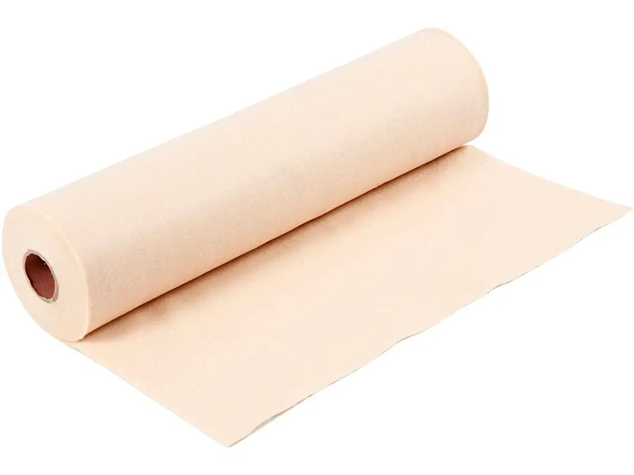 Billede 1 - Hobbyfilt, B: 45 cm, tykkelse 1,5 mm, 180-200 g, lys pudder, 5m/ 1 rl.