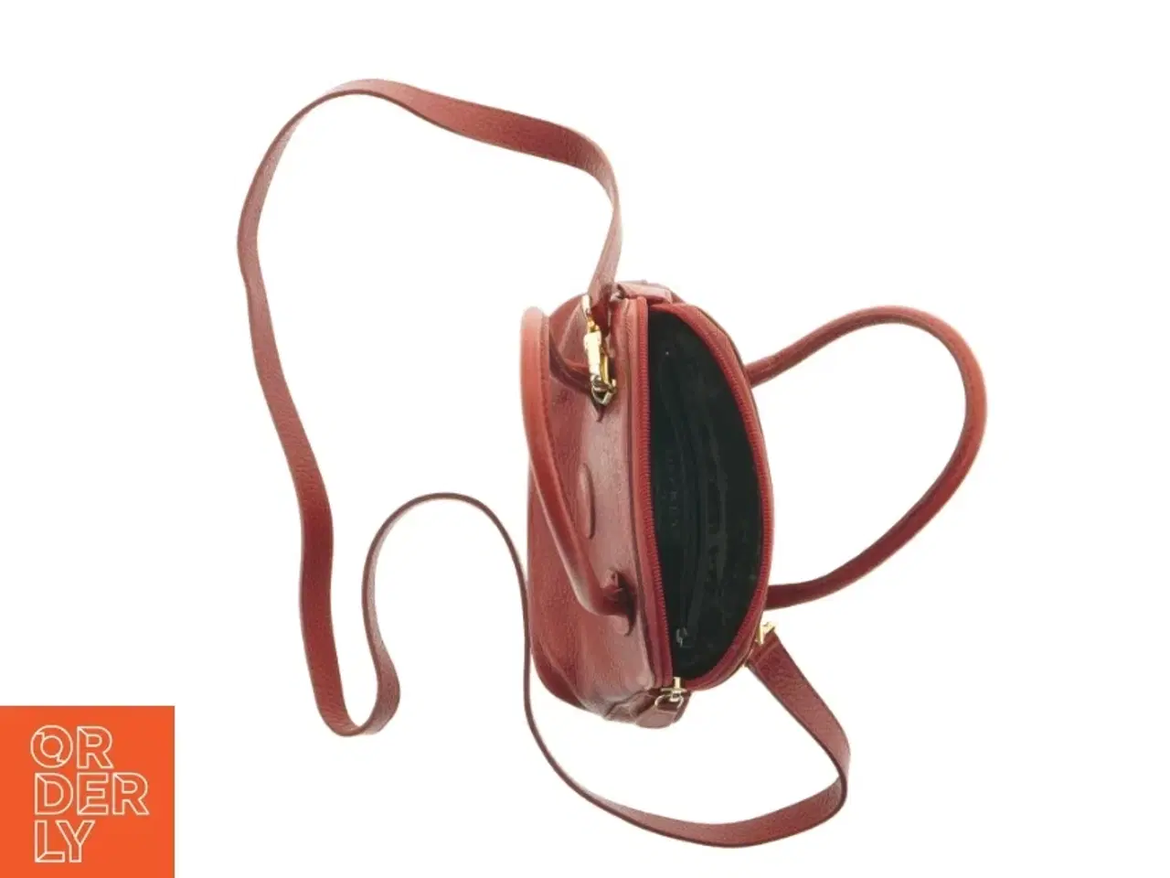 Billede 4 - Læder crossbody taske fra Osprey (str. 20 x 9 x 16 cm)